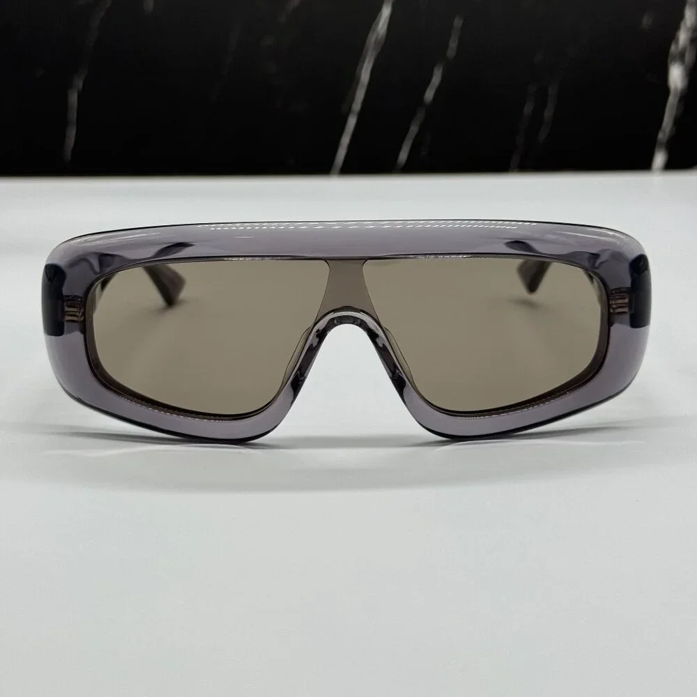 NEW BOTTEGA VENETA SUNGLASSES GREY UNISEX EYEWEAR BOTTEGA VENETA BV1281S 003